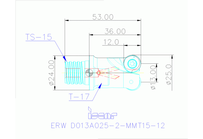 ERW D013A025-2-MMT15-12