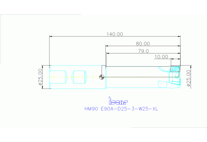 HM90 E90A-D25-3-W25-XL