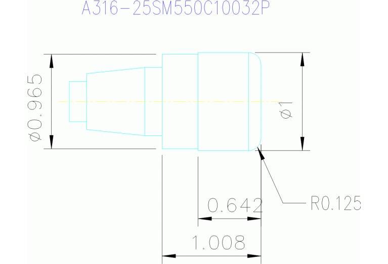 A316-25SM550C10032P 1030