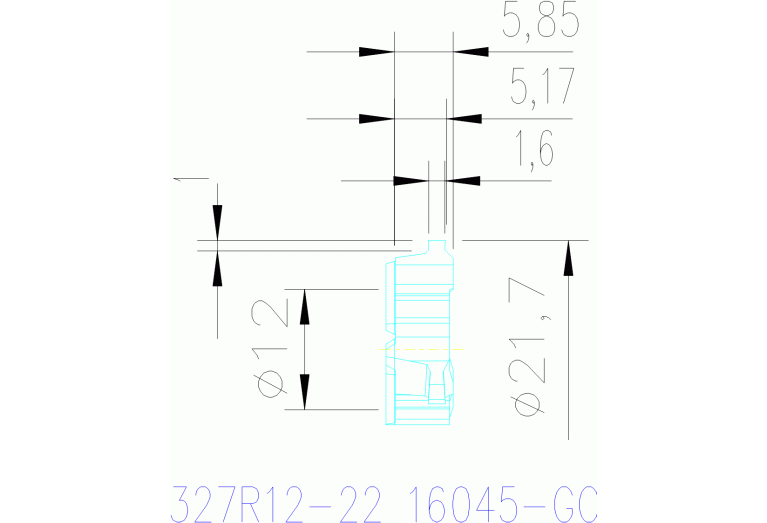 327R12-22 16045-GC 1025