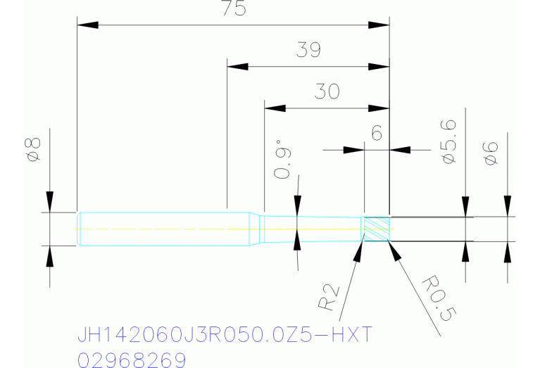 JH142060J3R050.0Z5-HXT