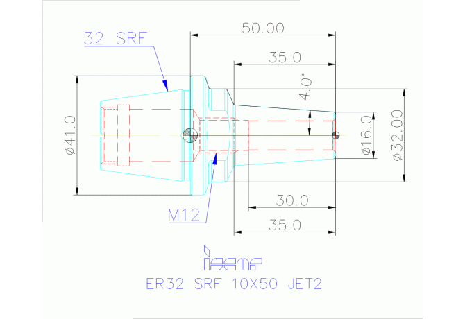 ER32 SRF 10X50 JET2