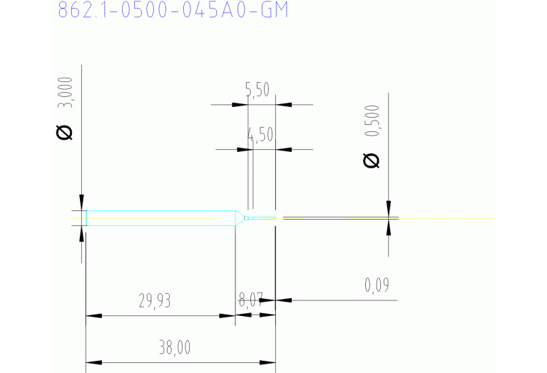 862.1-0500-045A0-GM X2BL