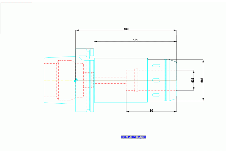HSK-A100 MF32.160