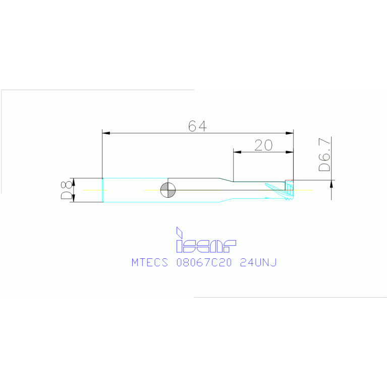 MTECS 08067C20 24UNJ IC908