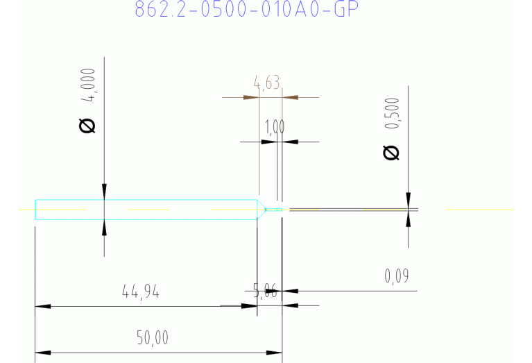 862.2-0500-010A0-GP X2BL