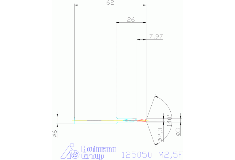 125050 M2,5F