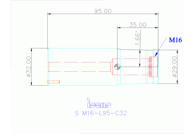 S M16-L95-C32