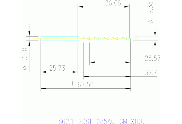 862.1-2381-285A0-GM X1DU