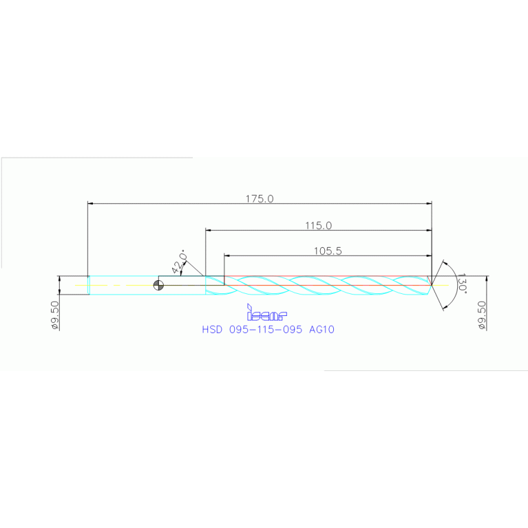 HSD 095-115-095 AG10