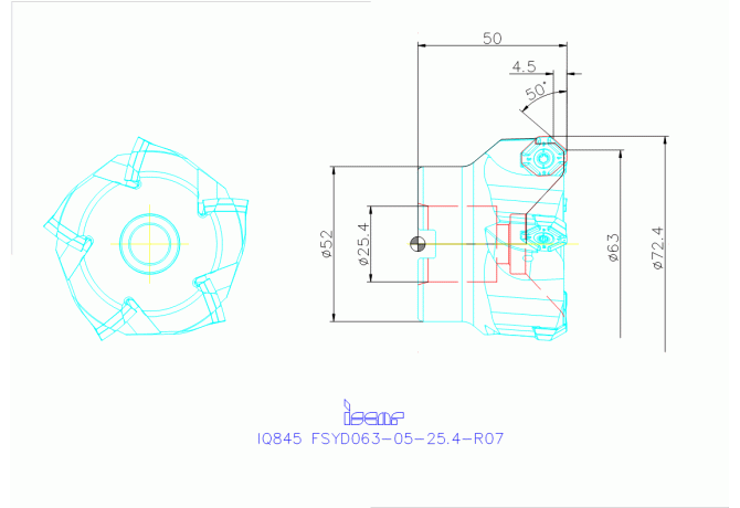 IQ845 FSYD063-05-25.4-R07