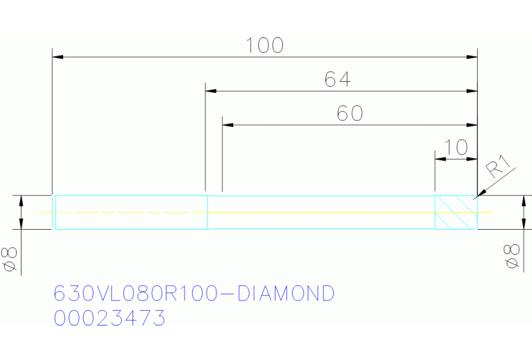 630VL080R100-DIAMOND