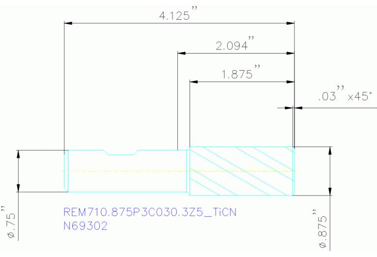 REM710.875P3C030.3Z5 TICN