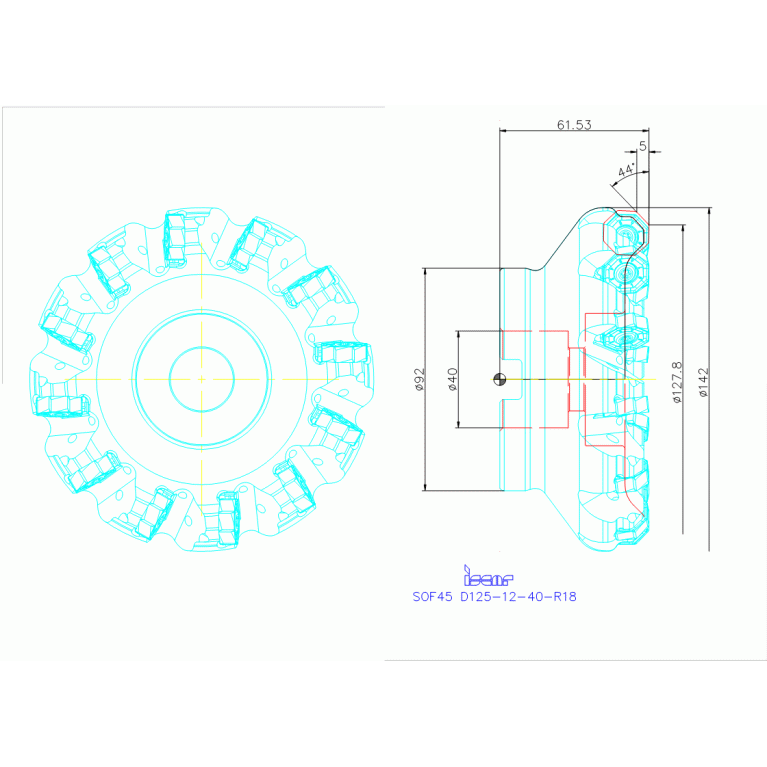 SOF45 D125-12-40-R18