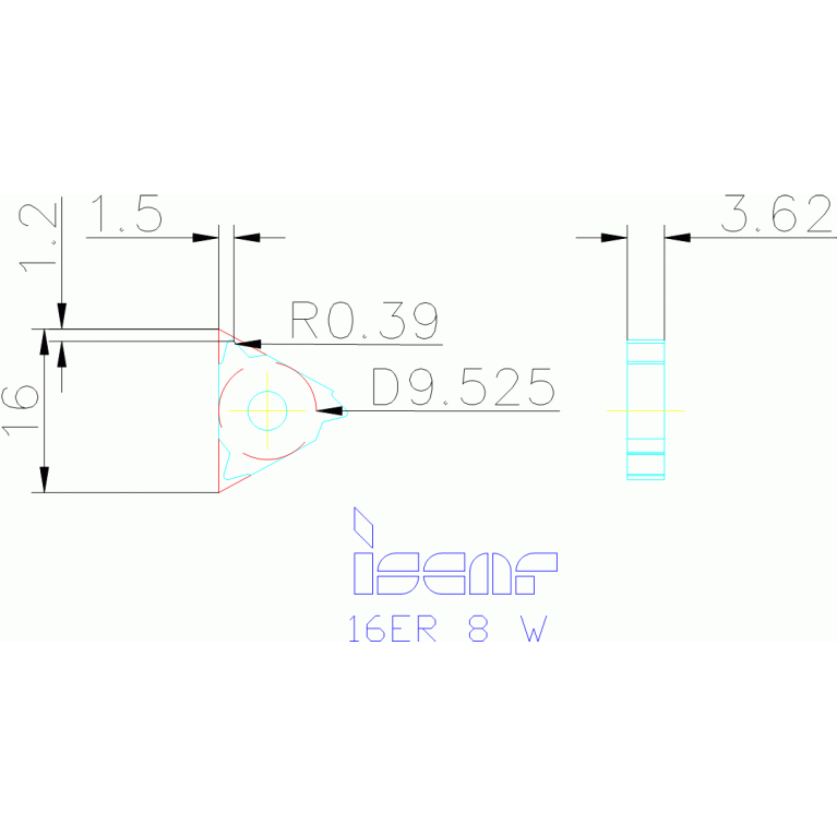 16ER 8 W IC908