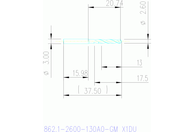 862.1-2600-130A0-GM X1DU