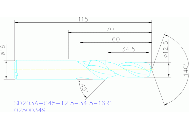 SD203A-C45-12.5-34.5-16R1