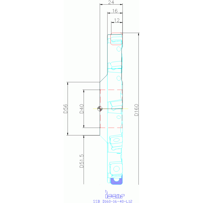 SSB D160-16-40-L12