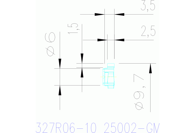 327R06-10 25002-GM 1025
