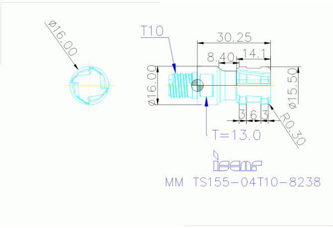 MM TS155-04T10-8238 IC908