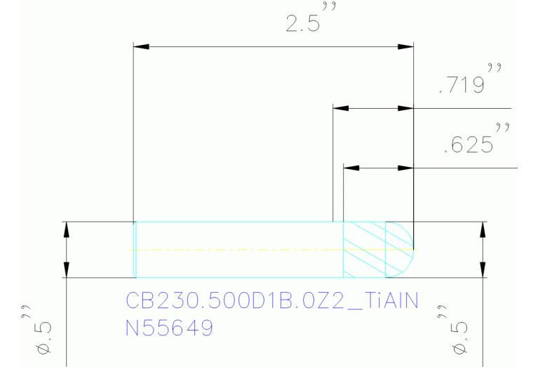 CB230.500D1B.0Z2 TIALN