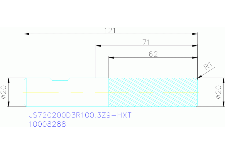 JS720200D3R100.3Z9-HXT