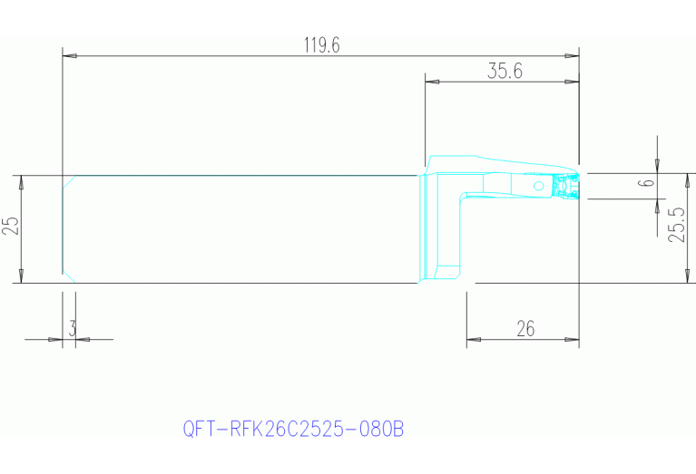 QFT-RFK26C2525-080B