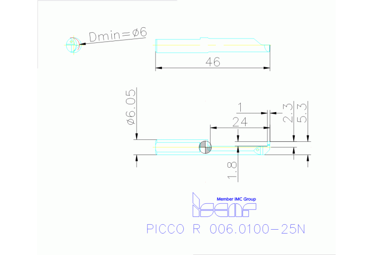 PICCO R 006.0100-25N IC908