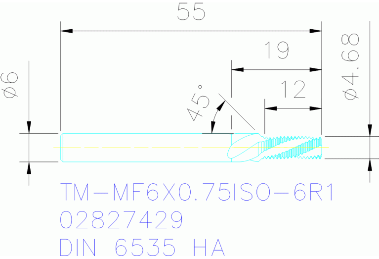 TM-MF6X0.75ISO-6R1