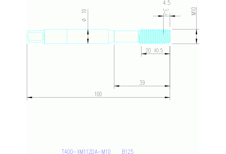 T400-XM112DA-M10 B125