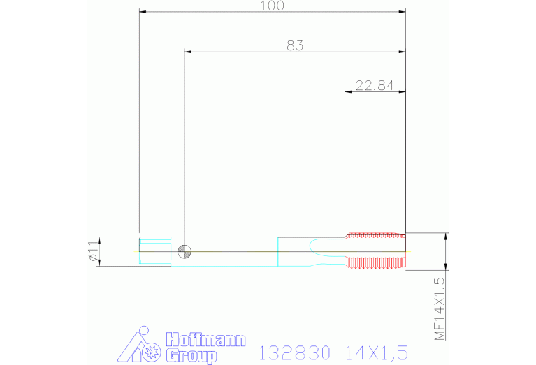 132830 14X1,5