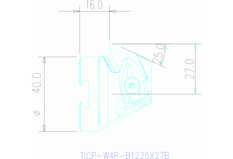 TICP-W4R-B1225X27B