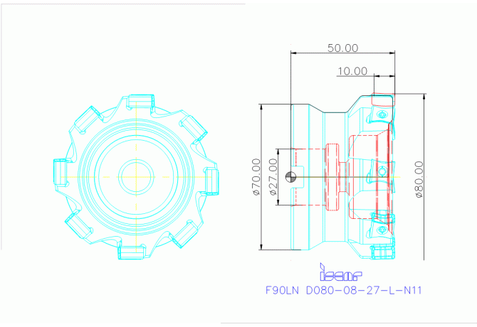 F90LN D080-08-27-L-N11