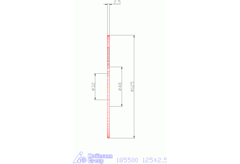 185500 125X2,5