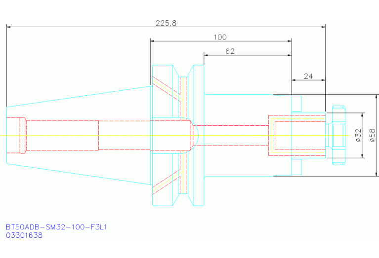 BT50ADB-SM32-100-F3L1