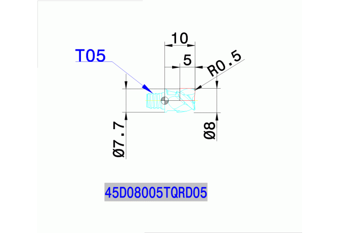 45D08005TQRD05 IN3305