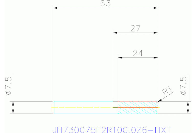 JH730075F2R100.0Z6-HXT