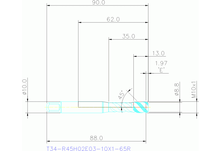 T34-R45H02E03-10X1-65R