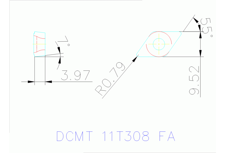 DCMT 11T308 FA TT5080