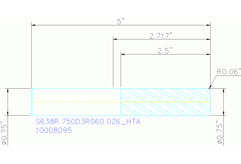 S638R.750D3R060.0Z6 HTA