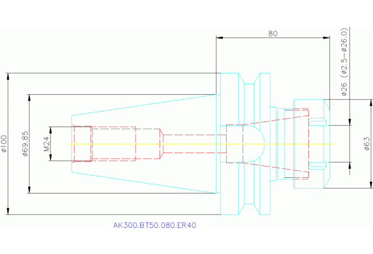 AK300.BT50.080.ER40