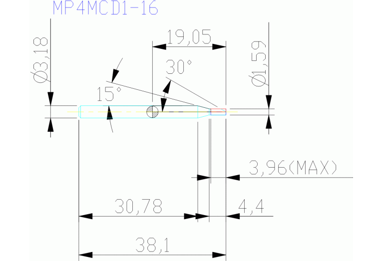 MP4MCD1/16