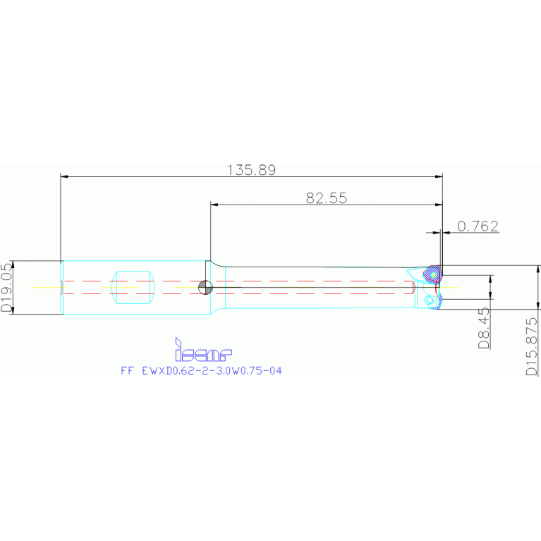 FF EWXD0.62-2-3.0W0.75-04
