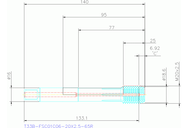 T33B-FSC01C06-20X2.5-65R