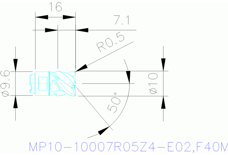 MP10-10007R05Z4-E02 F40M