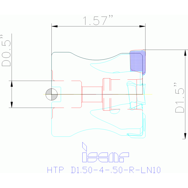 HTP D1.50-4-.50-R-LN10