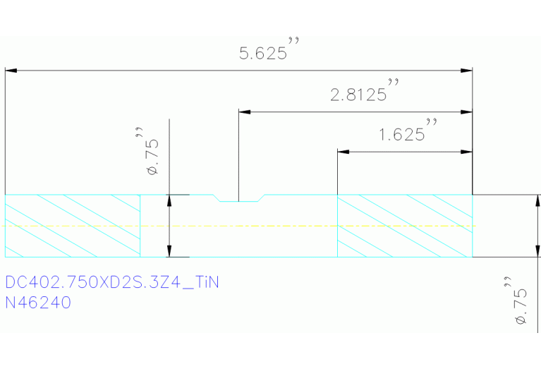 DC402.750XD2S.3Z4 TIN
