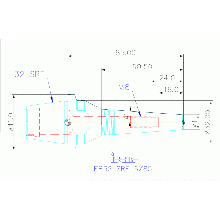ER32 SRF 6X85