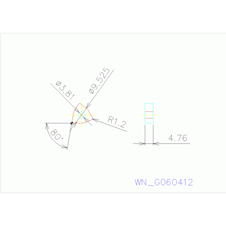 WNMG060412N-GU AC8115P