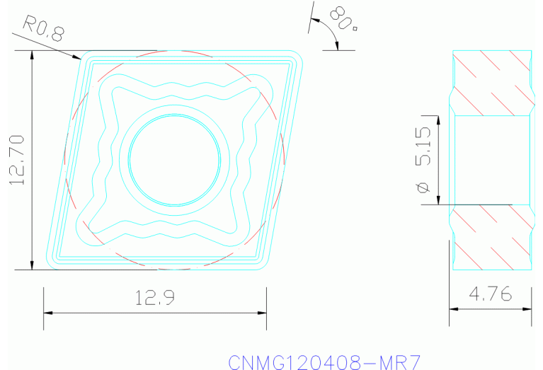CNMG120408-MR7 TP3500
